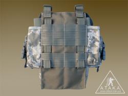 MOLLE интерфейс для крепления на снаряжении, РПС и поясах.